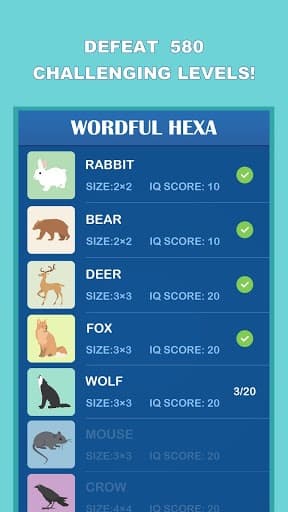 Wordful Hexa-Block Word Search screenshot 4
