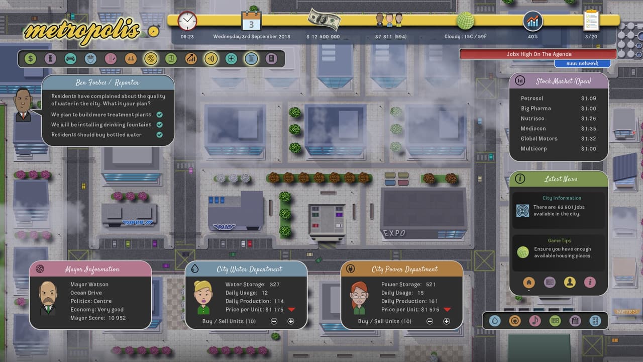 Metropolis screenshot 3