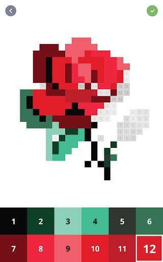 Pixel Art: Color by Number Game