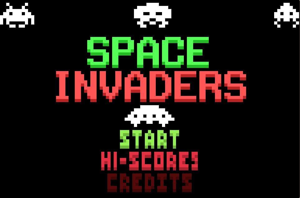 Space Invaders (itch) (WorldHatter) screenshot 2