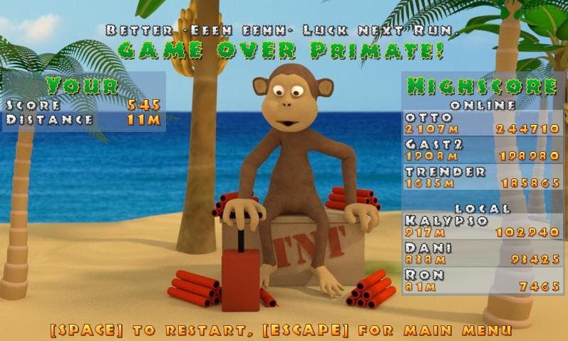 Apes Banana Conquest screenshot 2