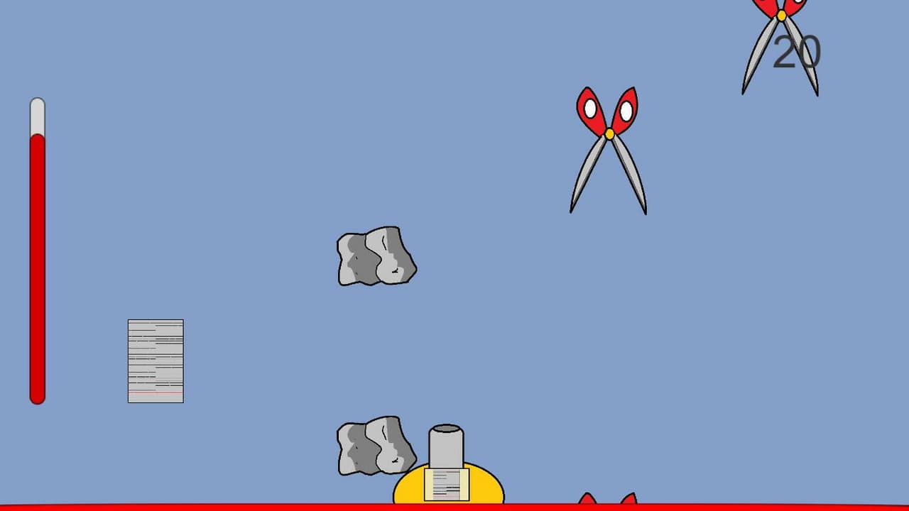 Shoot Rock paper and Scissor