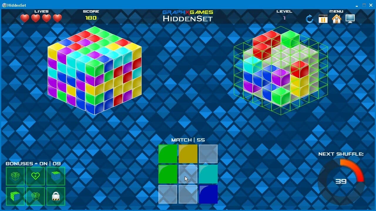 HiddenSet screenshot 2