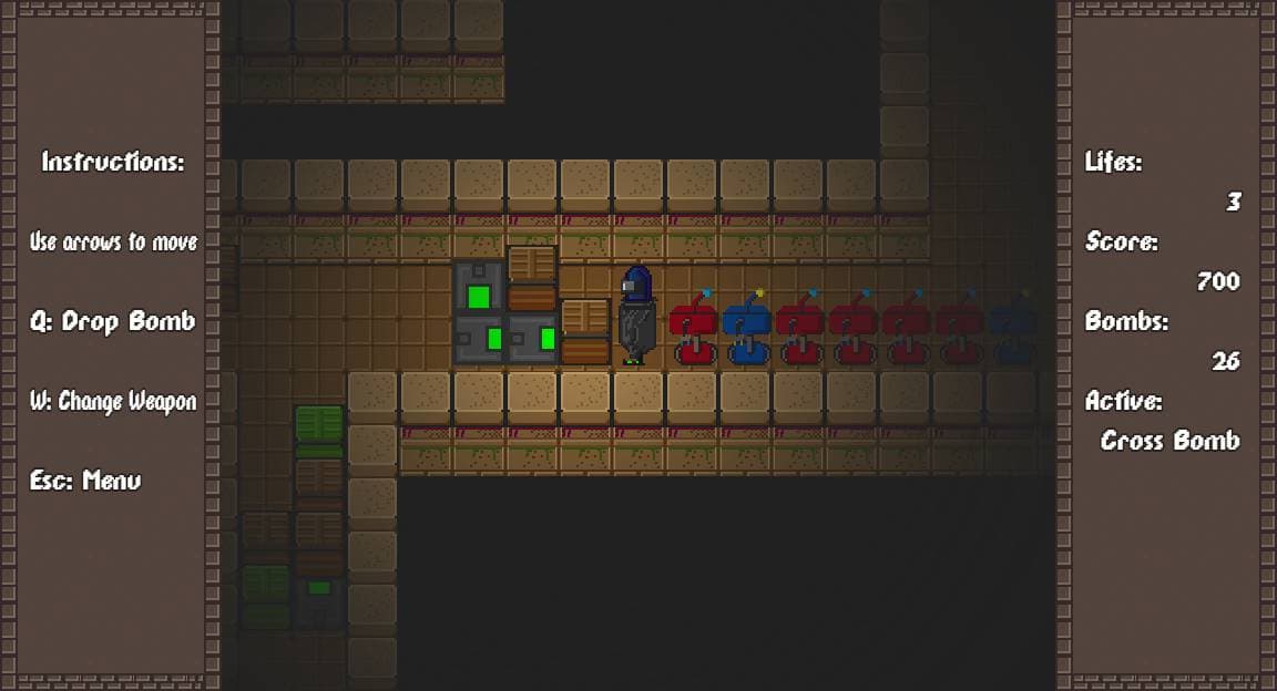 Robo Tomb, Ludum Dare 40 Edition screenshot 2