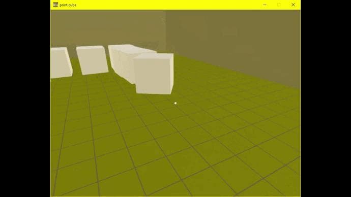 print cube