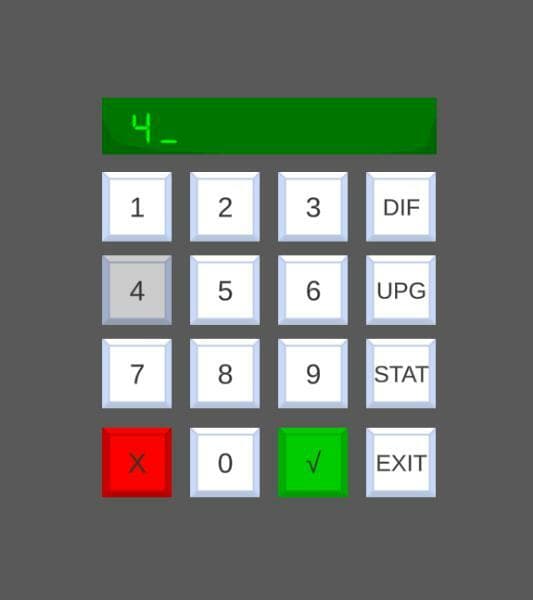 Codelock Guessing Simulator screenshot 2