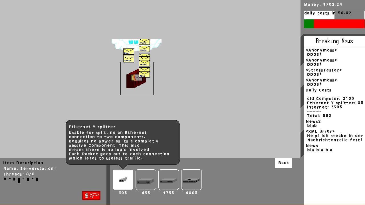 Server Simulator screenshot 2