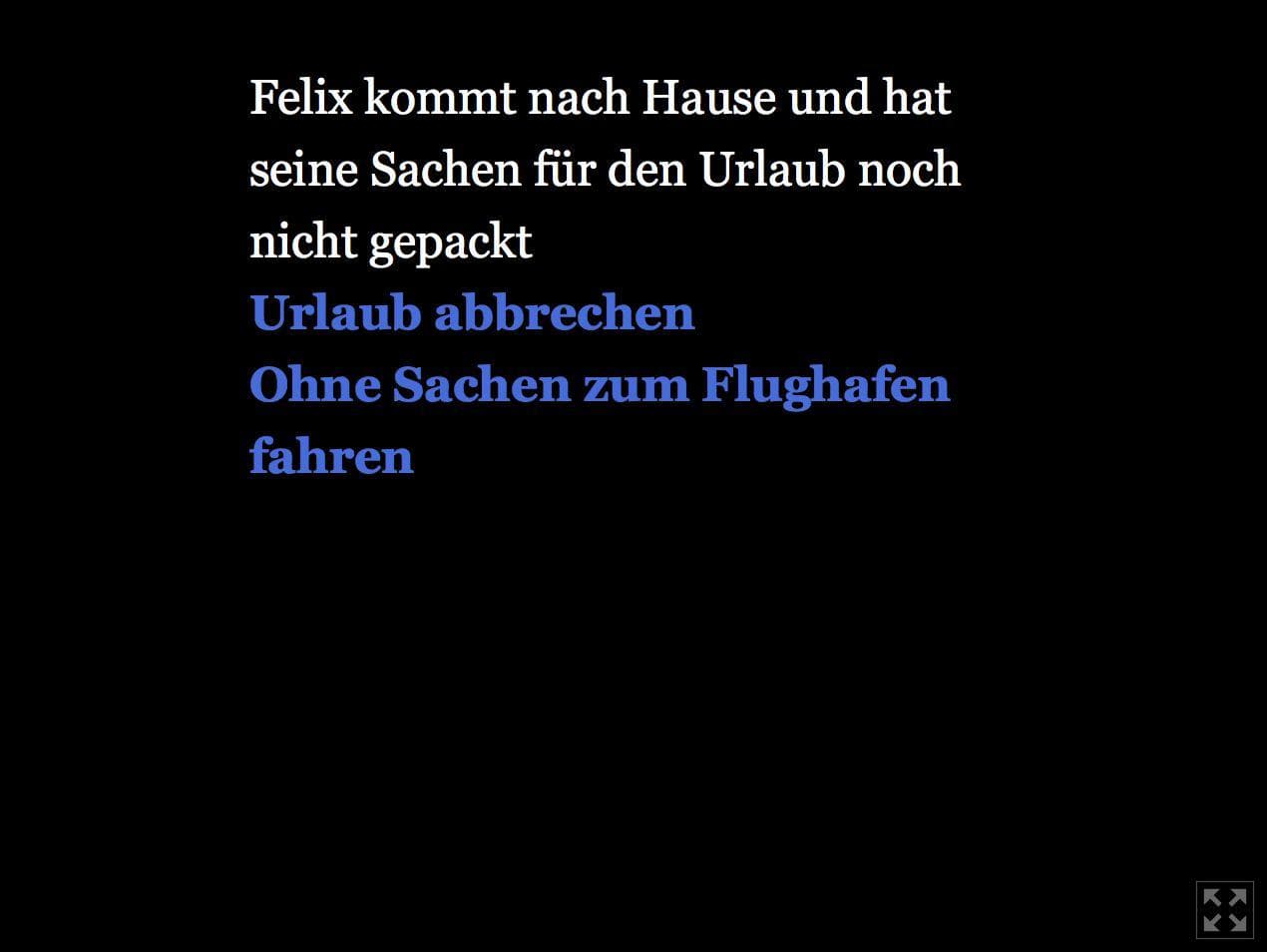 Flugzeug verpasst.