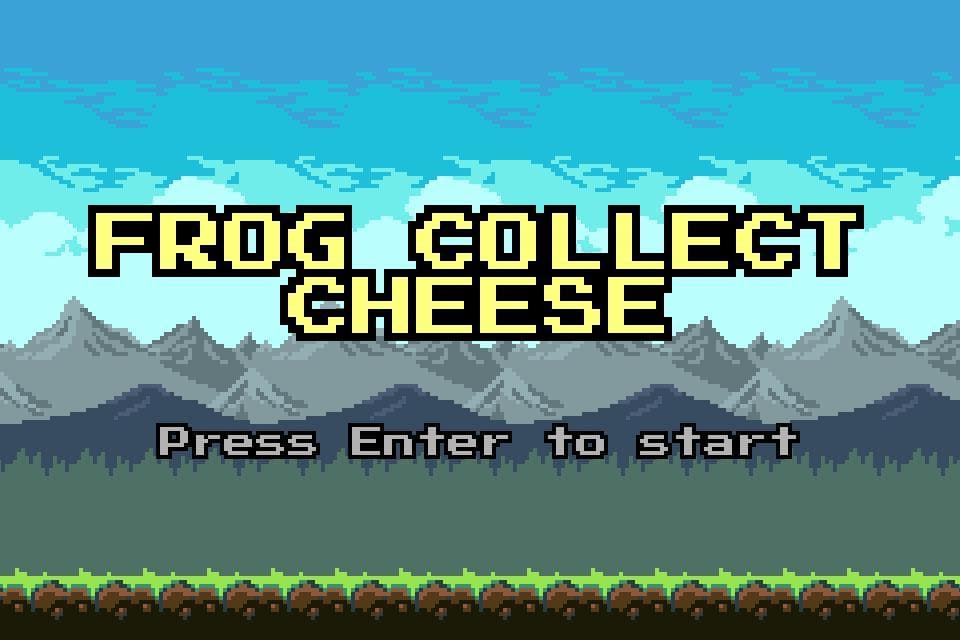 Frog Collect Cheese