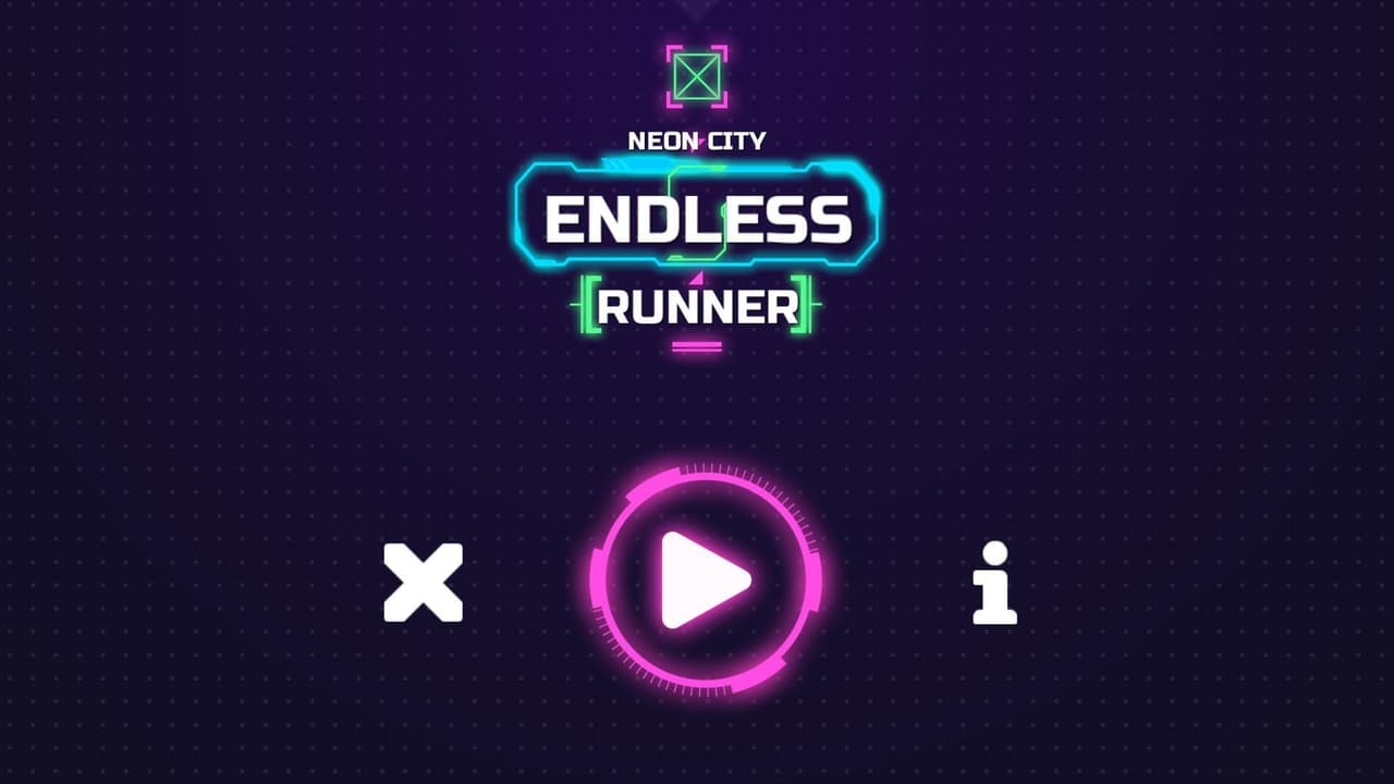 Neon City Endless Runner screenshot 3