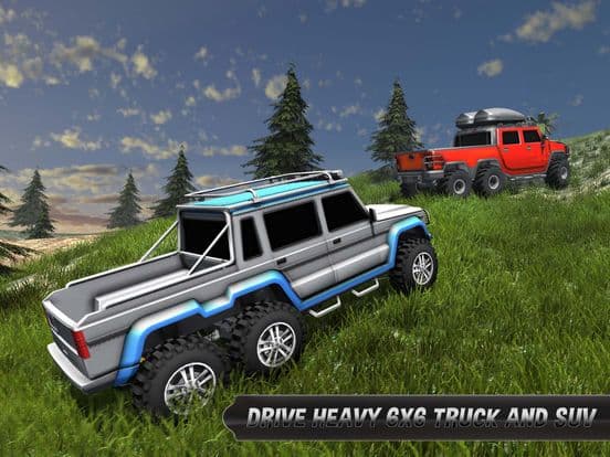 Offroad 6x6 Truck Driving 2017 - Driver Simulator screenshot 4