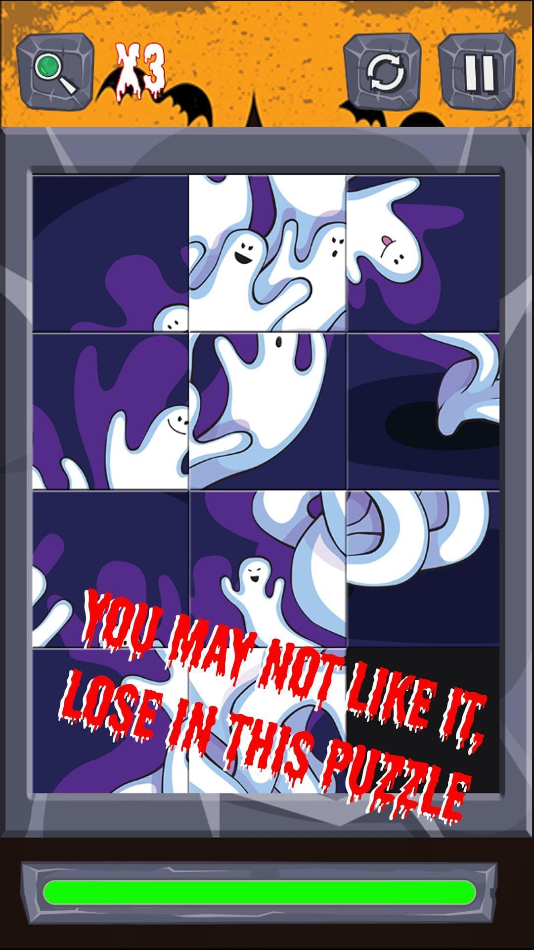 Sliding Puzzle Block Terror screenshot 2
