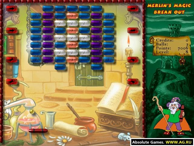 Merlins Magic Break Out screenshot 6