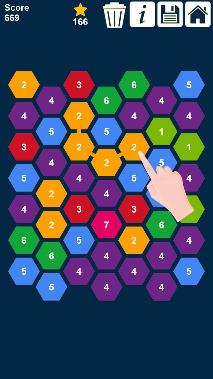 Hexa Merge Puzzles: Match 3 Hexa Puzzles screenshot 4