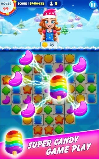 Christmas Bash - Santa Claus Match 3 Puzzle screenshot 2