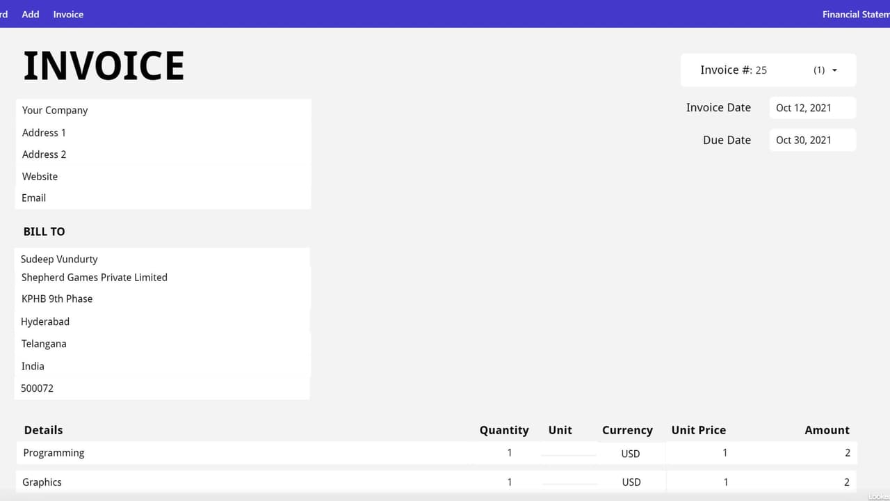 Accounting Software with Google Sheets screenshot 5
