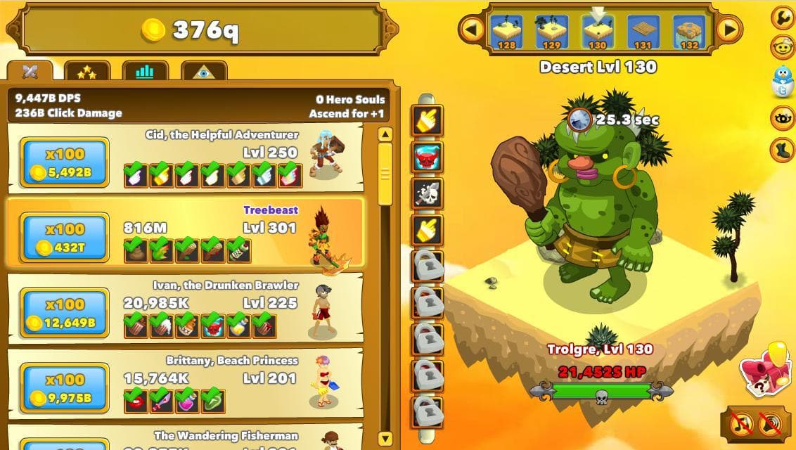 Clicker Heroes (itch) screenshot 3