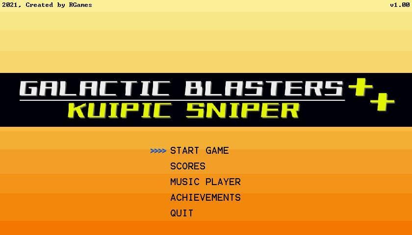 Galactic Blasters ++ - Kuipic Sniper screenshot 2
