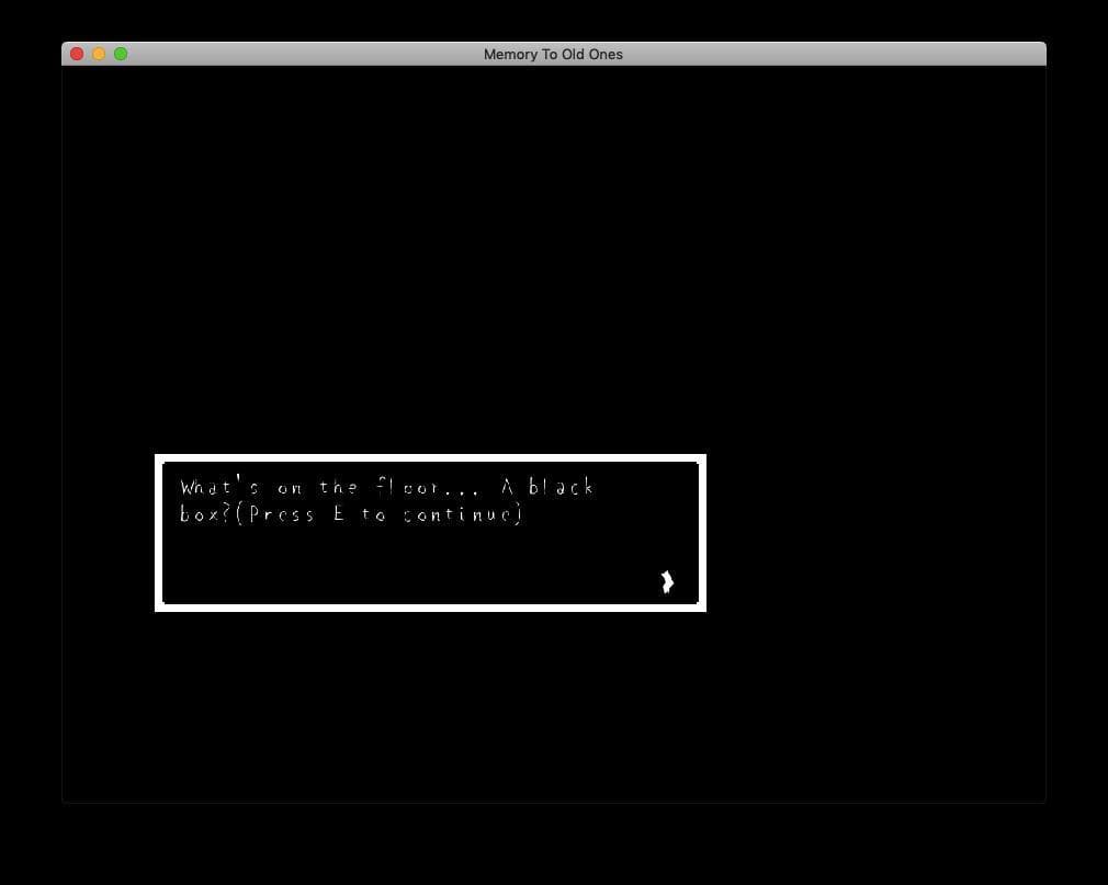 Memory To Old Ones - Ludum Dare 43 screenshot 2