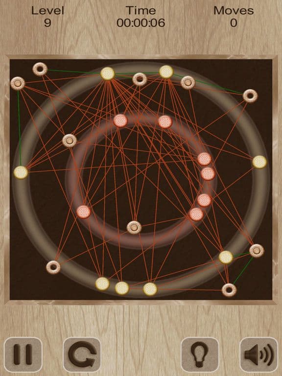 Untangle. Rings and Lines screenshot 4