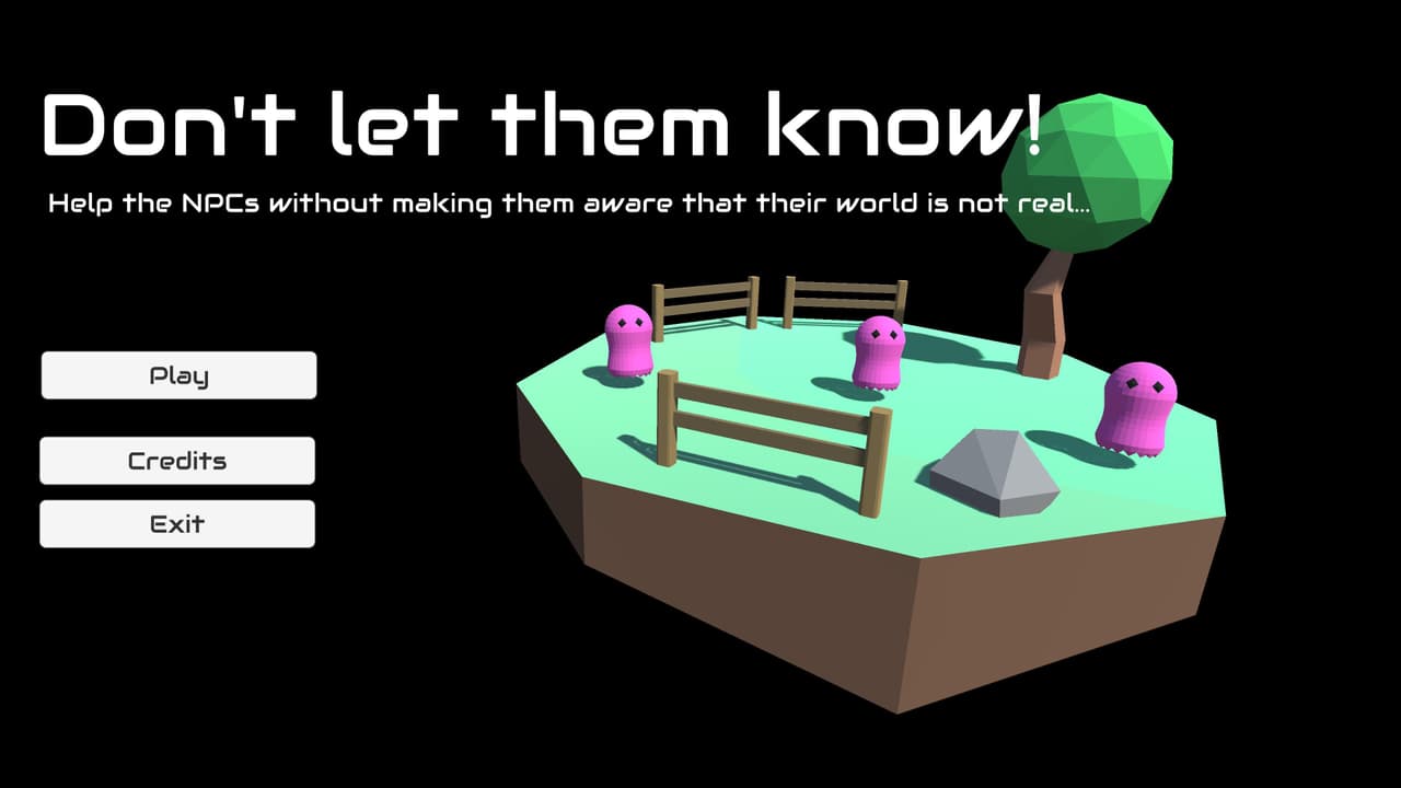 Dont let them know! screenshot 2
