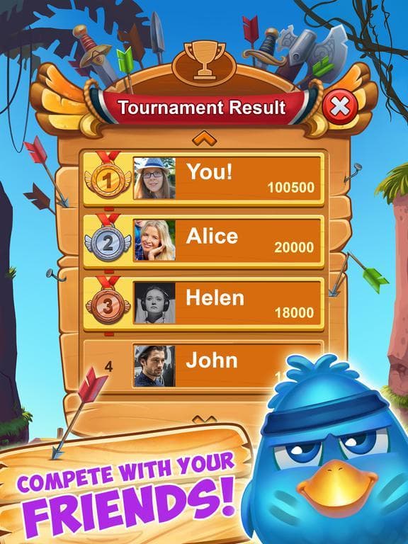 Bubble Birds 4: Match 3 Puzzle Shooter Game screenshot 5