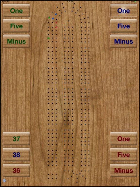 iCribbageBoard screenshot 4