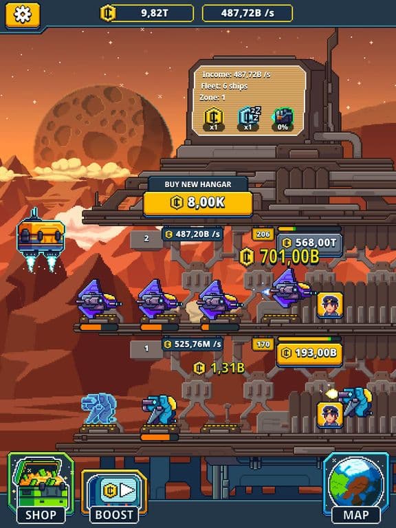 Idle Space: Tycoon screenshot 3
