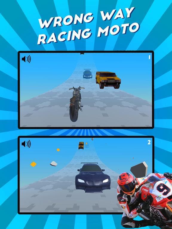 Wrong Way Racing Moto screenshot 2