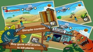 Farm Wars Wild West - Tap Attack Evil Plants & Shoot War for iPhone, iPad & iPod Touch screenshot 3