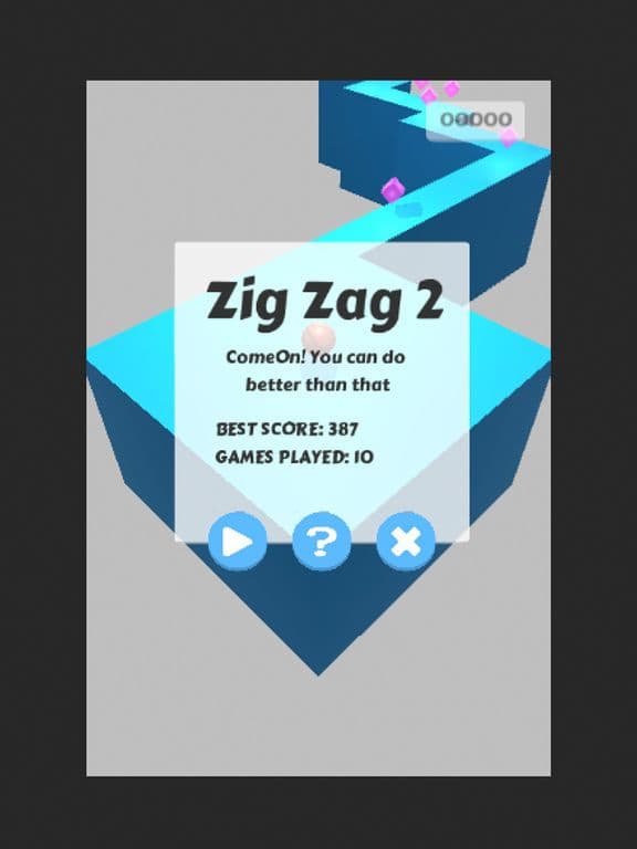 Zig Zag 2 - Basketball Edition screenshot 2