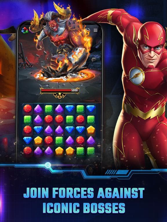 DC Heroes & Villains: Match 3 screenshot 5