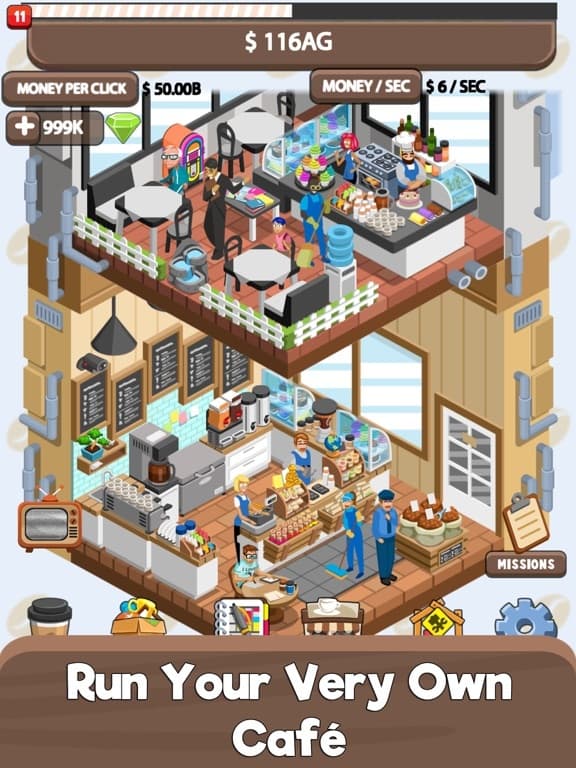 Idle Cafe Tycoon - Tap Story screenshot 2