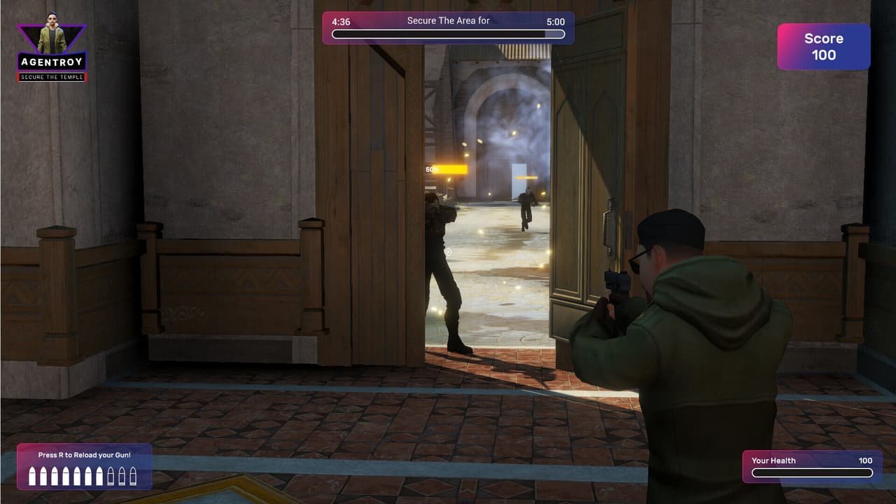 AgentRoy - Secure The Temple