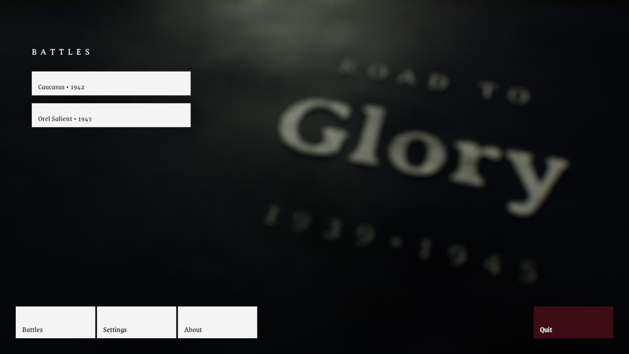 Road to Glory