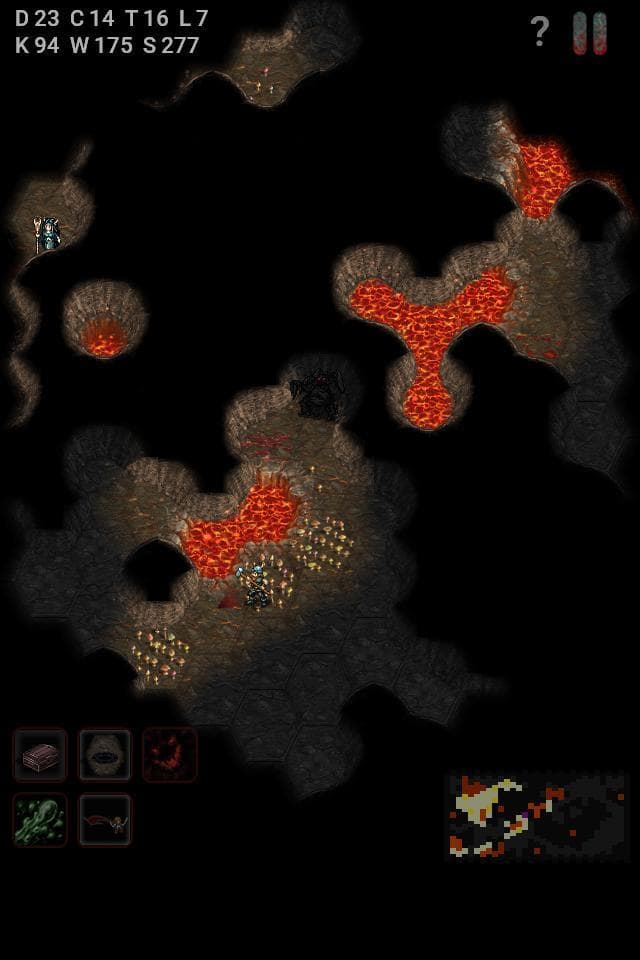 Grue the monster – roguelike underworld RPG screenshot 3