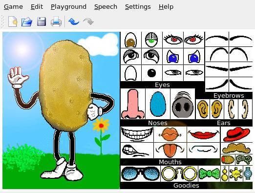 KTuberling screenshot 2