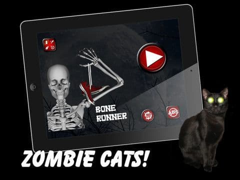 Bone Runner – Dead Man Run Blitz Against Undead Cat with Fire and Coins by Uber Zany