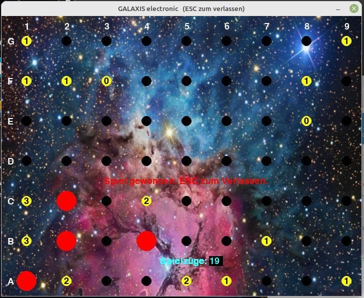 GALAXIS electronic screenshot 4