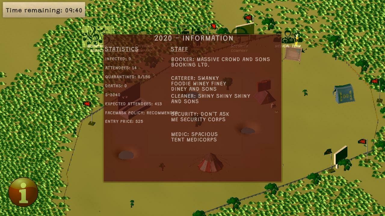 Corona Festival Organizer Sim screenshot 6