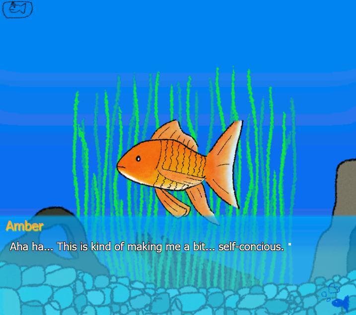 Fishual Novel: Goldfish Dating Sim screenshot 5
