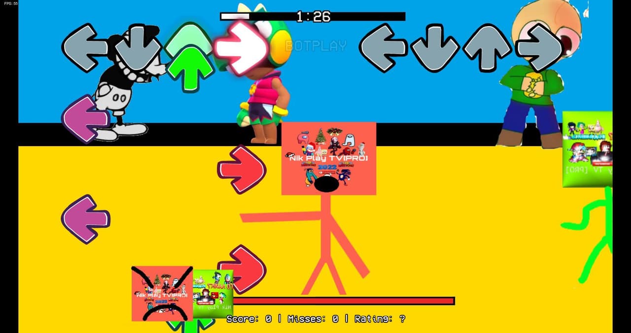 Vs Old Nik Play Mod Friday Night Funkin