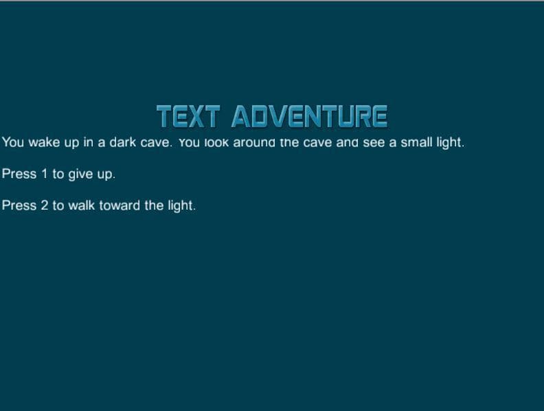 Text Adventure (CodeWordZ)