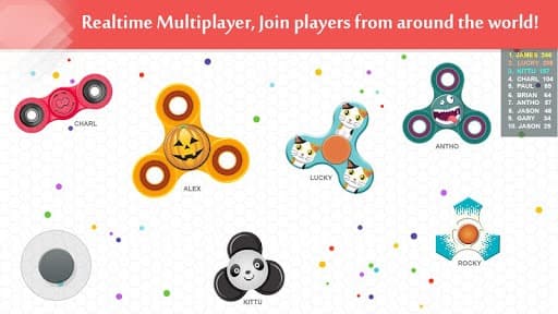 Fidget Spinner .io Game screenshot 5
