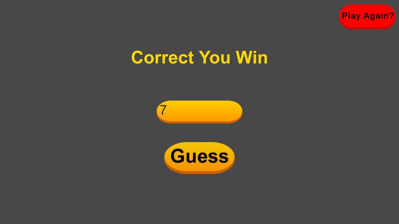 Number Guesser Classic