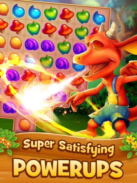 Magic Meadow: Match-3 screenshot 5