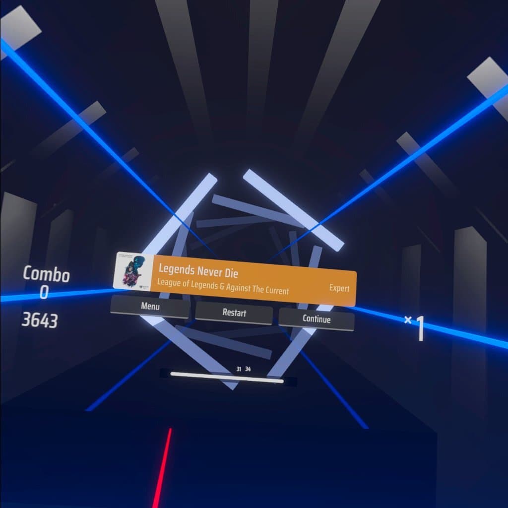 Light Sword VR: Rhythm Game screenshot 5