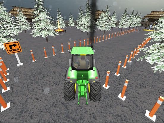 Farming Tractor Parking Driver screenshot 4