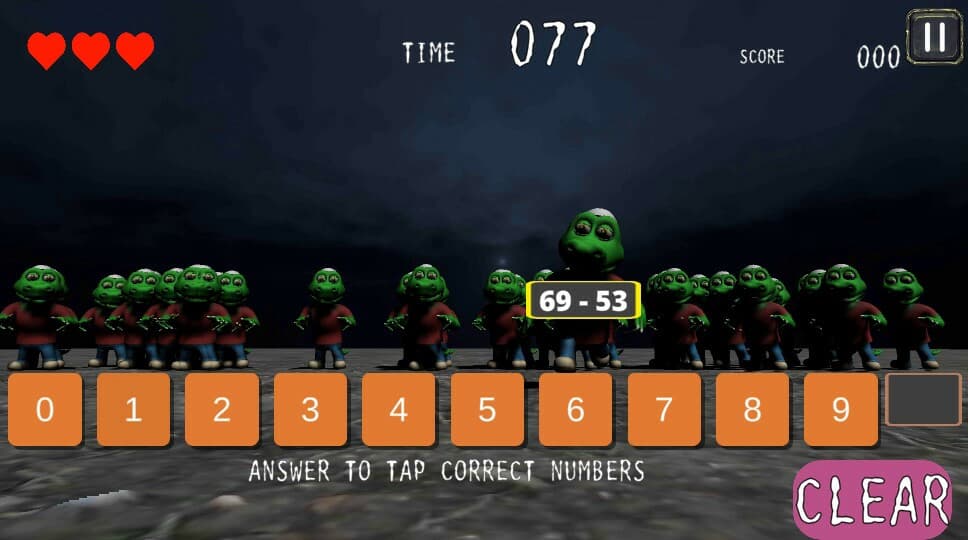 ZOMBIE MATHters screenshot 5