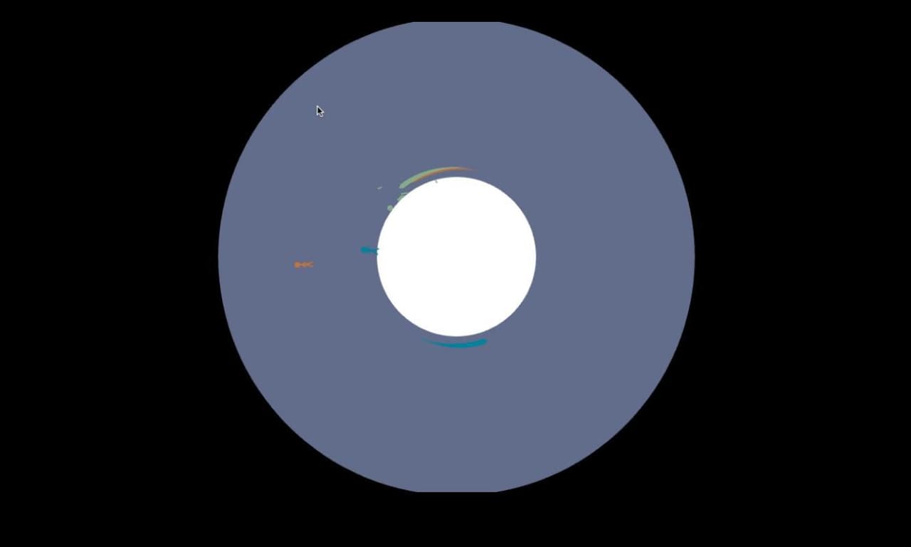 Untitled Planetoid Game screenshot 2